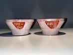1961 vintage sixties paar retro bowls BREE VANDERMEULEN kom, Ophalen of Verzenden