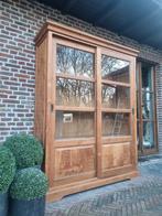 Teak vitrinekast/buffetkast GRATIS LEVERING, Ophalen, 150 tot 200 cm, Teakhout, Indonesia
