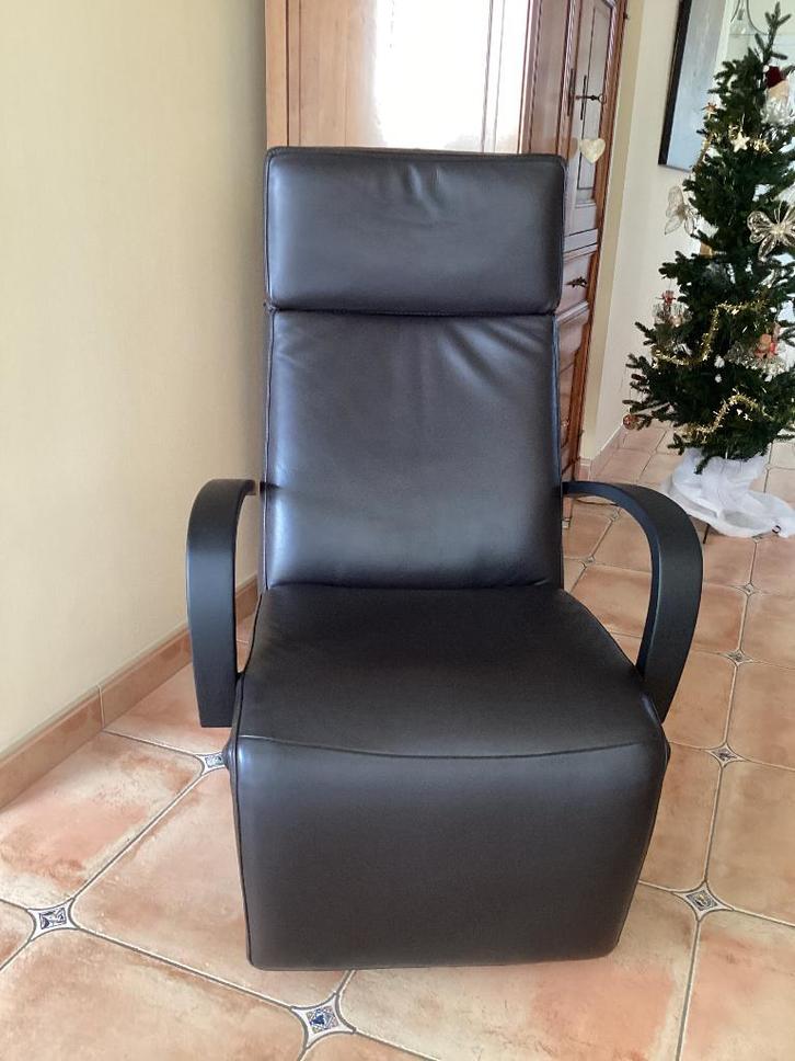 Modèle Durlet relax de luxe Kingston (cuir de luxe) ZGAN, Maison & Meubles, Fauteuils, Comme neuf, Cuir, Enlèvement