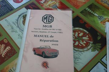 Manuel technique de réparation pour MGB de1962 à 1980, Enlèvement