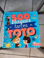 Livre "500blagues et farces de Toto", Gelezen, Non-fictie, Deux coqs d'or, Ophalen of Verzenden