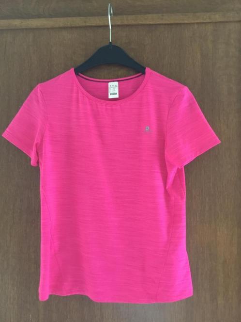 T-shirt sport Domyos rose fille taille 14 ans, Kinderen en Baby's, Kinderkleding | Maat 164, Zo goed als nieuw, Meisje, Sport- of Zwemkleding
