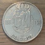 Belgische munt 100 frank uit 1948 - zeer goede staat, Zilver, Ophalen of Verzenden, Losse munt, Zilver