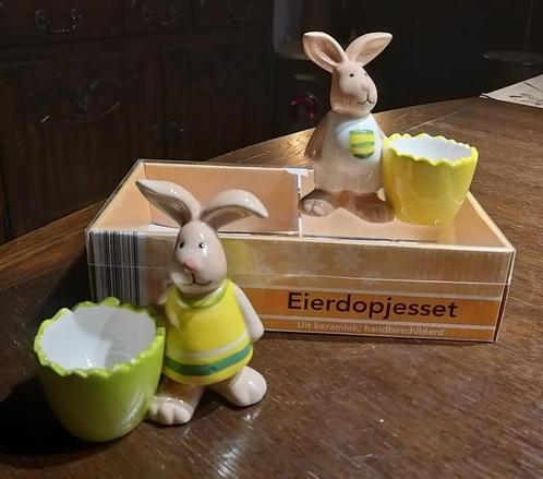 Pasen - eierdopje konijn, Diversen, Pasen, Zo goed als nieuw, Ophalen of Verzenden