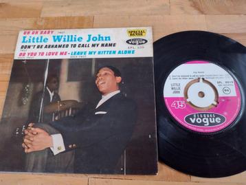 COLLECTOR 7" EP: LITTLE WILLIE JOHN: UH UH BABY (Twist) 1962