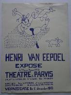 zeefdruk Henri Van Eepoel voor tentoonstelling 1971-1972, Ophalen of Verzenden