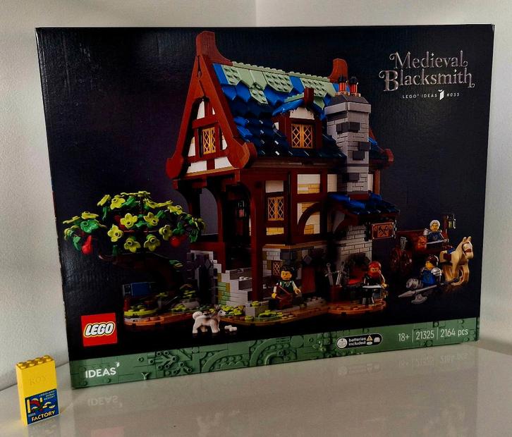 Lego 21325 Forgeron médiéval, Enfants & Bébés, Jouets | Duplo & Lego, Neuf, Lego, Ensemble complet, Enlèvement ou Envoi