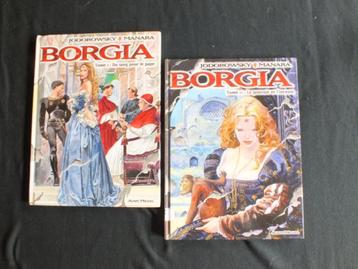 BORGIA (4 ALBUMS EO).   EDITIONS ALBIN MICHEL & GLENAT