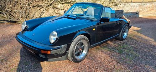 Porsche 911 cabriolet 3.2/g50, Auto's, Oldtimers, Particulier, Lederen bekleding, Porsche, Elektrisch, Cabriolet, Leder, Ophalen