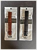 SAMCO - ENSEMBLE BRACELETS MONTRE 20mm (2), Ophalen of Verzenden, Nieuw, Leer