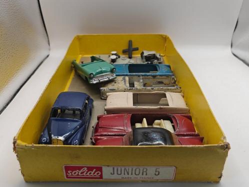 Solido Junior Lot, Hobby en Vrije tijd, Modelauto's | 1:43, Gebruikt, Auto, Solido, Ophalen of Verzenden