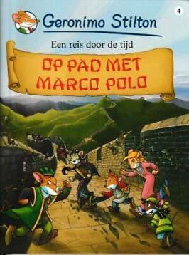 Strip Geronimo Stilton nr. 4 - Op pad met Marco Polo., Livres, BD, Envoi