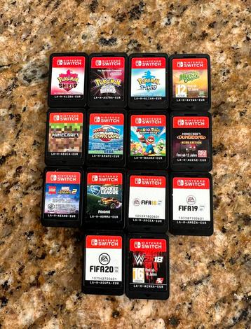 Switch games  beschikbaar voor biedingen
