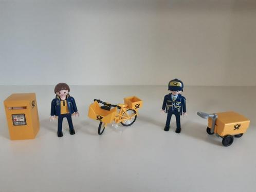PLaymobil set postbodes - compleet, Kinderen en Baby's, Speelgoed | Playmobil, Zo goed als nieuw, Complete set, Ophalen of Verzenden