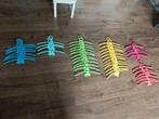 kapstokken kinderen kleurrijk 46 stuks, Kunststof, Gebruikt, Ophalen of Verzenden, Minder dan 100 cm
