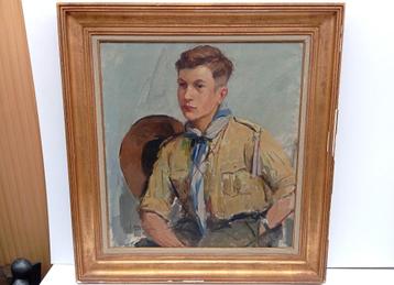 Léon LOMMAERT (1904-1978) schilderij 1943 beschikbaar voor biedingen