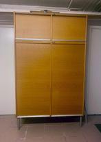 Oude houten archiefkasten met rolluiken, Ophalen, Gebruikt, Eikenhout