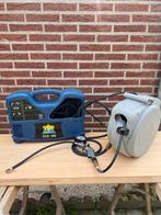Draagbare compressor + persluchthaspel, Ophalen