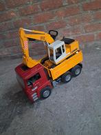 Camion+graafmachine bruder, Kinderen en Baby's, Ophalen of Verzenden