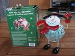 Kerstfiguurtje in metaal “Metal Solar” met zonnepaneeltje., Diversen, Ophalen of Verzenden, Zo goed als nieuw