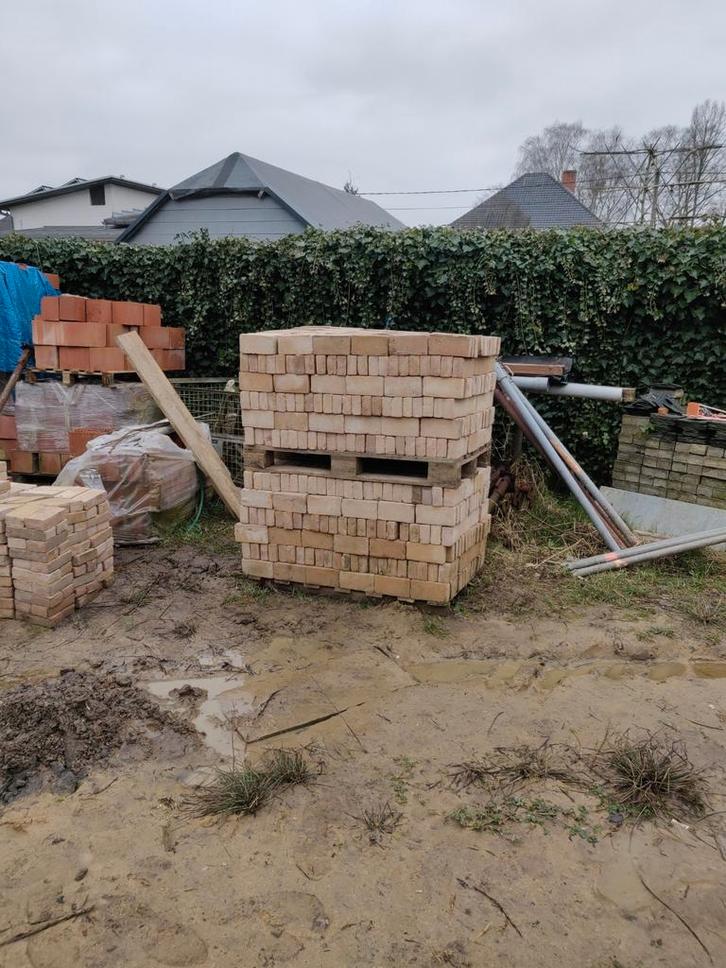 Gele recup gevelstenen, Bricolage & Construction, Briques, Utilisé, Briques, Enlèvement