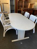 tafel met stoelen 2.5m*1m, Kinderen en Baby's, Kinderkamer | Tafels en Stoelen, Ophalen, Gebruikt, Stoel(en)