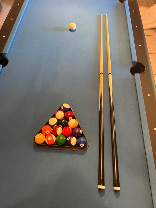Buckshot pooltafel met ping pong, Sport en Fitness, Biljarten en Poolen, Pooltafel, Ophalen