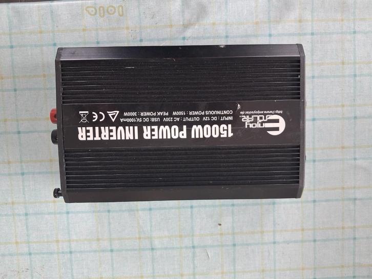 Onduleur Enyo Solar 1500W, Autos : Pièces & Accessoires, Batteries & Accessoires, Utilisé, Enlèvement ou Envoi