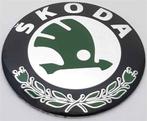 Skoda naafdop sticker #1, Autos : Divers, Autocollants de voiture, Envoi