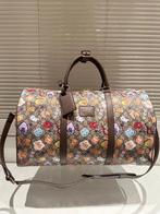 travel bag gucci, Handtassen en Accessoires, 30 cm of meer, Beige, Ophalen of Verzenden, Zo goed als nieuw