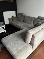 Beige hoekzetel met loungegedeelte – makkelijk in onderhoud, Huis en Inrichting, Ophalen, Overige materialen, 250 tot 300 cm, Casual chique