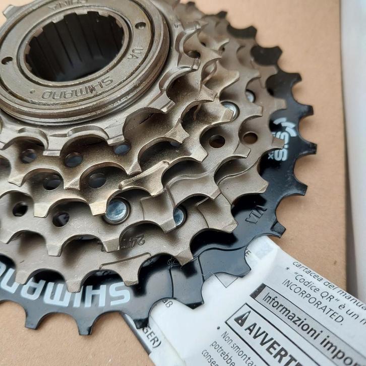 Shimano 6-speed freewheel cassette nieuw, Fietsen en Brommers, Fietsonderdelen, Ophalen of Verzenden