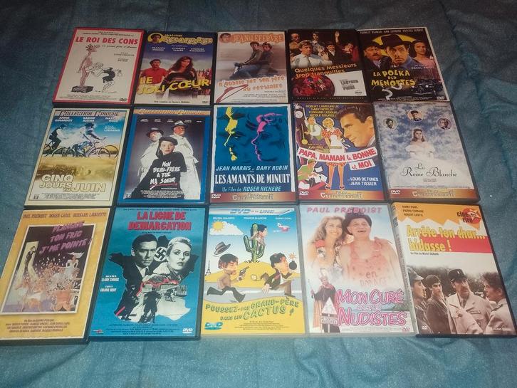 Te koop op dvd: evoluerende lijst van Franse films, Cd's en Dvd's, Dvd's | Komedie, Zo goed als nieuw, Actiekomedie, Alle leeftijden