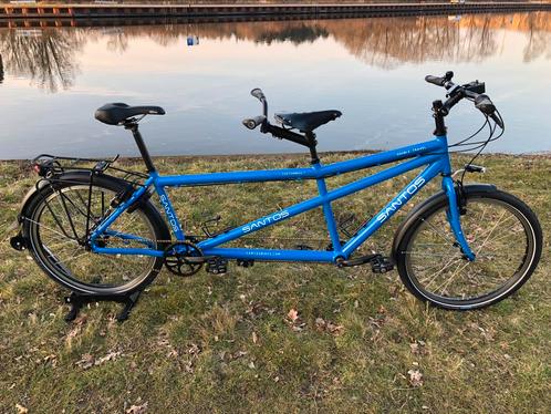 Santos Dubbele Travel tandem, Rohloff Magura HS 33, Fietsen en Brommers, Fietsen | Tandems, Zo goed als nieuw, Ophalen
