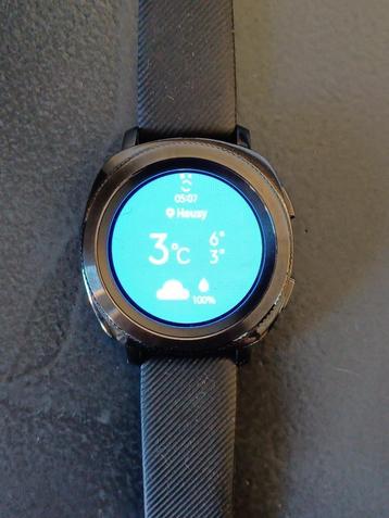 Montre Samsung Cardio GPS Gear Sport, Enlèvement ou Envoi, Comme neuf, Noir, SAMSUNG