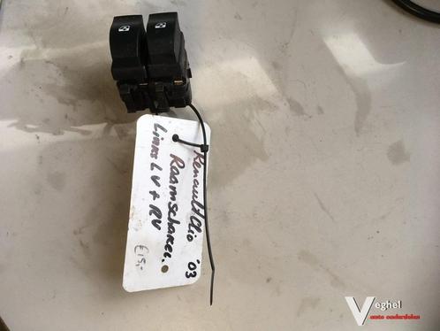 Renault Clio '03 Raamschakelaar LV+rv bed., Auto-onderdelen, Dashboard en Schakelaars, Gebruikt, Ophalen of Verzenden