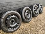 4 winterbanden amper gebruikt, Autos : Pièces & Accessoires, Pneus & Jantes, 15 pouces, Pneus hiver, Véhicule de tourisme, 185 mm
