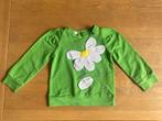 Felgroene sweater met bloem Elsy maat 2 jaar, Elsy, Meisje, Trui of Vest, Ophalen of Verzenden