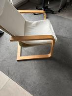 Ikea Poang Stoel, Wit kleur, Ophalen, Zo goed als nieuw