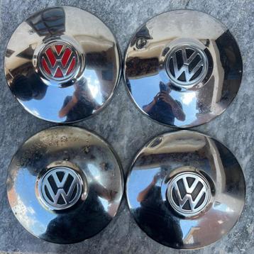 VW 4x130 Chromen set Wieldoppen KG Kever T14 1968-> beschikbaar voor biedingen