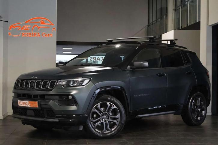 Jeep Compass 1.3 GSE Cam DodeH 360 Camera TrekH Garantie, Auto's, Jeep, Bedrijf, Te koop, Compass, ABS, Achteruitrijcamera, Adaptive Cruise Control