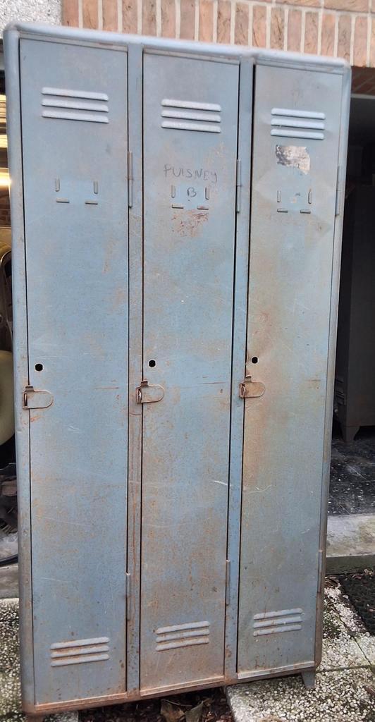 Retro vestiaire vintage locker, Antiquités & Art, Art | Peinture | Moderne, Enlèvement ou Envoi