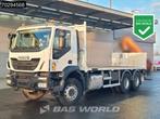 Iveco Trakker 360 6X4 ONLY CHASSIS! Full Steel Big-Axle Euro, Auto's, Automaat, Stof, Iveco, Wit