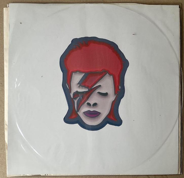 David Bowie Picture Disc Denemarken, Cd's en Dvd's, Vinyl | Rock, Zo goed als nieuw, Poprock, 12 inch, Ophalen of Verzenden