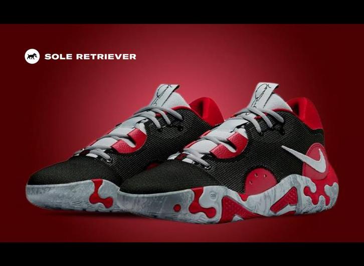 Nike PG 6 Bred Black Red Wolf Grey Paul George DC1974 eu 44, Kleding | Heren, Schoenen, Nieuw, Sneakers, Overige kleuren, Ophalen of Verzenden