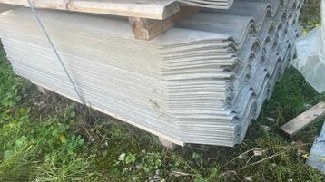 Nieuwe levering! Nieuwe vezelcement golfplaten - asbestvrij beschikbaar voor biedingen
