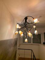 Enig stuk grote luchter handgemaakt glazen kappen muranostij, Huis en Inrichting, Lampen | Kroonluchters, Ophalen, Zo goed als nieuw