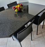 granieten tafel, Huis en Inrichting, Tafels | Eettafels, Ophalen, 100 tot 150 cm, 50 tot 100 cm, Zo goed als nieuw