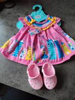 Kleedje en schoentjes babyborn, Kinderen en Baby's, Speelgoed | Poppen, Ophalen, Zo goed als nieuw