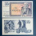 IJsland - 10 Kronen 1981 - Pick 48 - UNC, Postzegels en Munten, Bankbiljetten | Oceanië, Los biljet, Ophalen of Verzenden